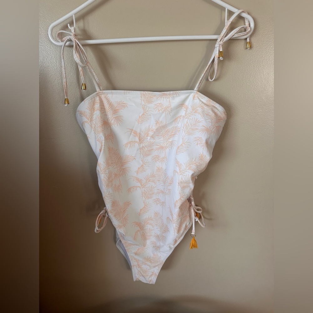 Pink Lily One Piece Bathing Suit